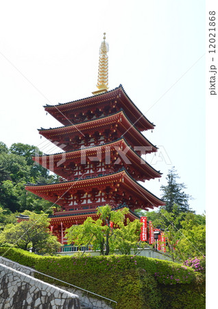 高幡不動尊(金剛寺)の「五重塔」（東京都日野市高幡） 12021868