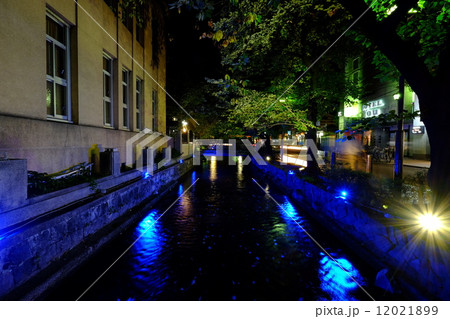 高瀬川ライトアップ 12021899