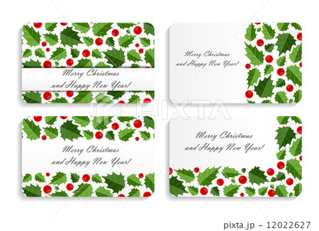 Abstract Beauty Christmas and New Year Card Vector Illustration. 12022627