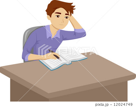 Student Homeworkのイラスト素材 [12024749] - PIXTA