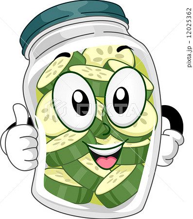 Pickle Jar Mascot 12025362