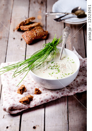 Cauliflower, parsnip, potato, celery soup Cauliflower, parsnip, potato, celery soup 12028061