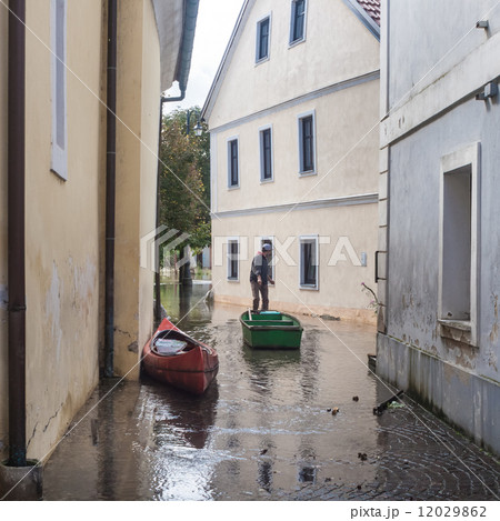 Flooded street 12029862