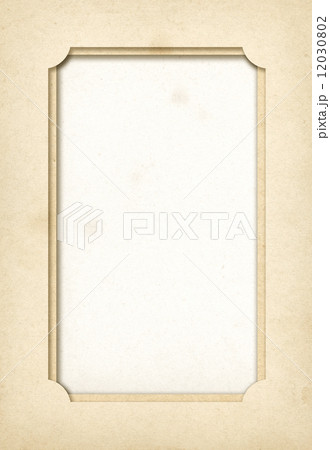 Vintage paper photo frame 12030802