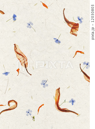 Handmade flower petal paper texture 12030803