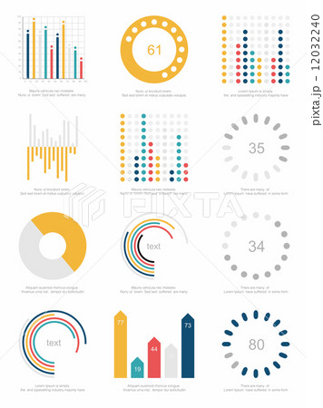 set of infographics elements 12032240