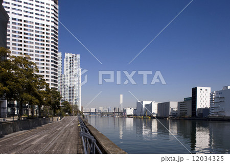天王洲アイルと高層マンション 12034325