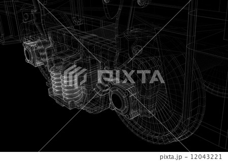 Goods Vagon , railway truck 12043221