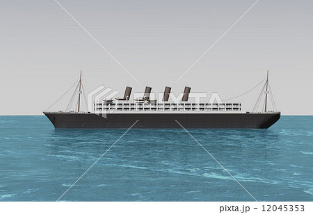 タイタニックのイラスト素材