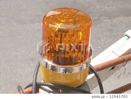 orange siren on street road orange siren on street road 12045705