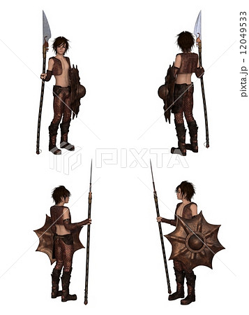 Dragon Warrior Boy Fantasy Character Set 12049533