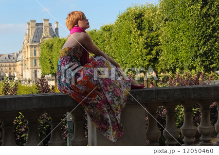Elegant Parisian woman Elegant Parisian woman 12050460
