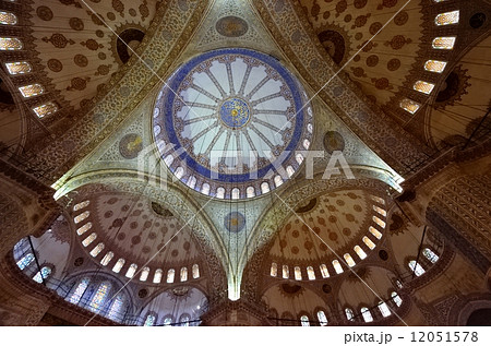 ブルー・モスクのドーム天井 12051578