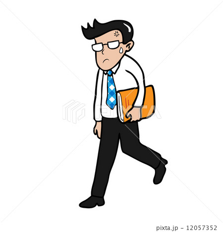Businessman holding folder 12057352