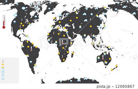 Map Of The World. Vector Illustration. 12060867