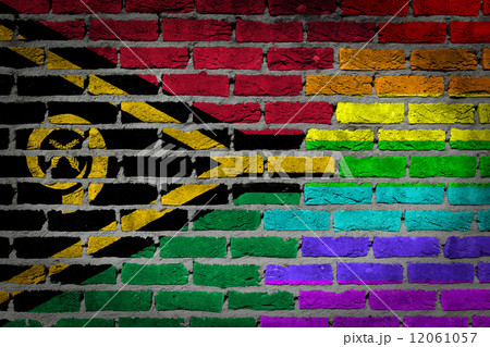 Dark brick wall - LGBT rights - Vanuatu 12061057