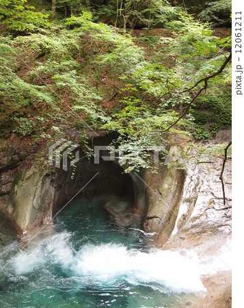 西沢渓谷の母胎淵 12061211