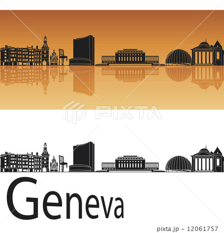Geneva skyline Geneva skyline 12061757