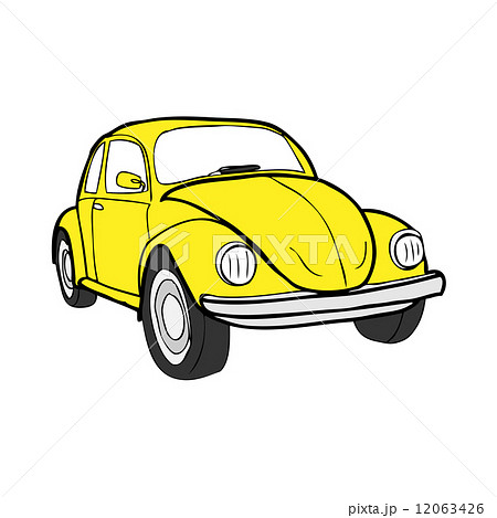 Beetle Carのイラスト素材
