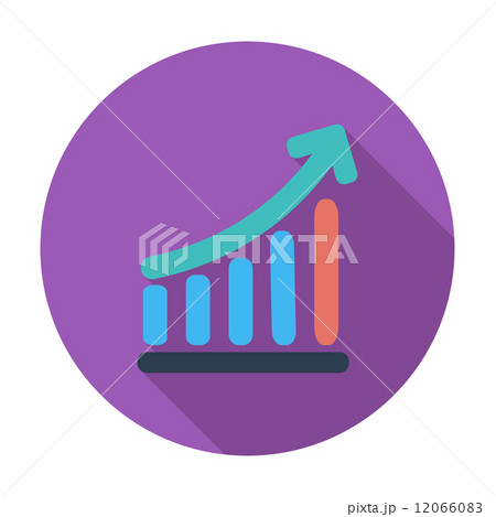 Graph single icon. 12066083