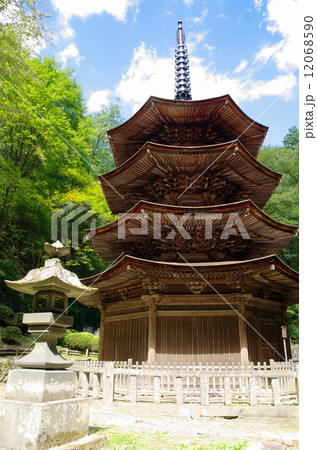 安楽寺八角三重塔（上田市） 12068590