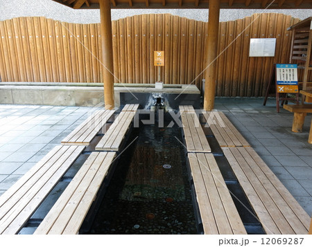 玉造温泉の姫神広場（足湯） 12069287