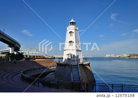 旧堺港の木製燈台 12070108