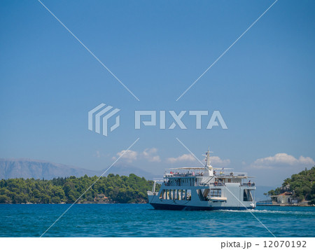 Harbor of Nidri on Lefkas island 12070192