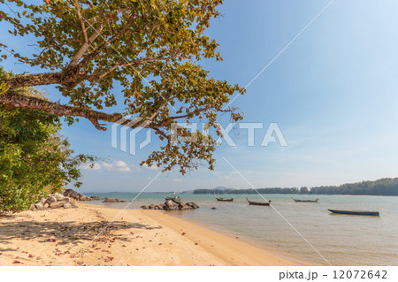 Coconut island beach of Nai Yang Koh Phuket Coconut island beach of Nai Yang Koh Phuket 12072642