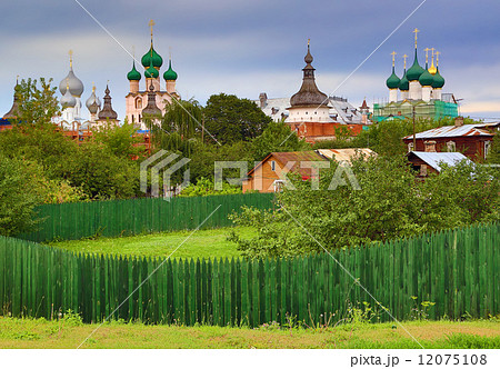 Rostov the Great - ancient small Russian town 12075108