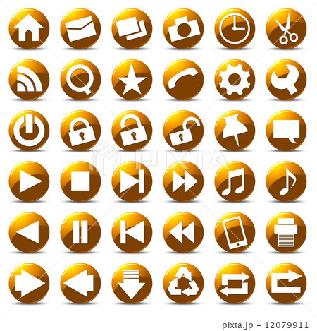 アイコン　セット 12079911