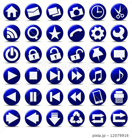 アイコン　セット 12079916