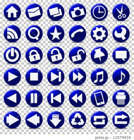 アイコン　セット 12079916