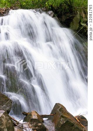 Summer mountain waterfall Summer mountain waterfall 12081765