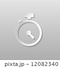 Origami vector stopwatch 12082340