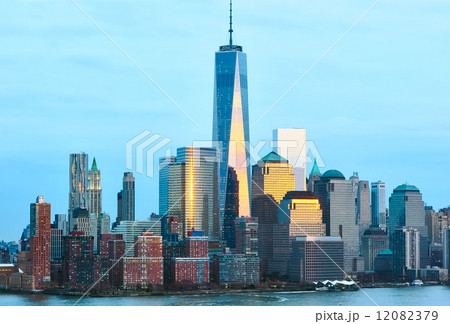 New York City Manhattan skyline New York City Manhattan skyline 12082379