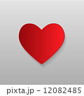 Origami vector heart 12082485