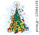 New Year tree 12084158