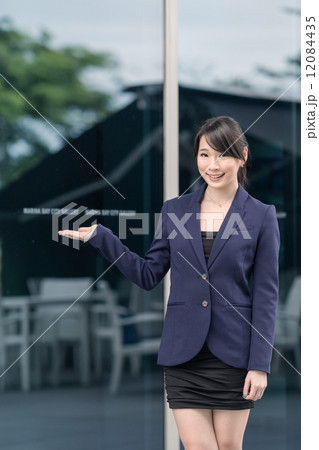 Woman in jacket 12084435