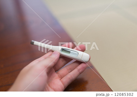 微熱の写真素材