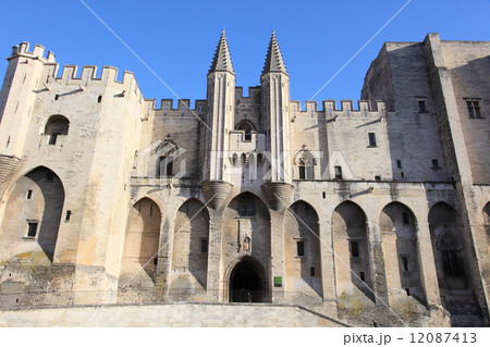 Popes' Palace of Avignon in France 12087413