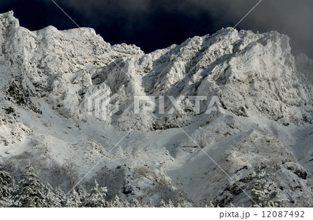 厳冬期の横岳 12087492