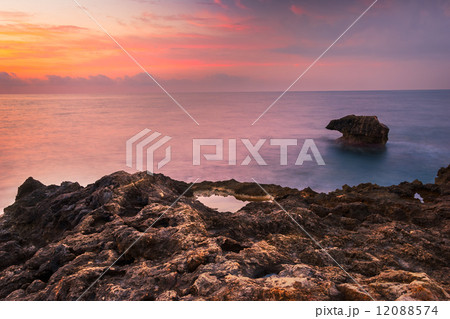 Rocky Beach in the Morning 12088574