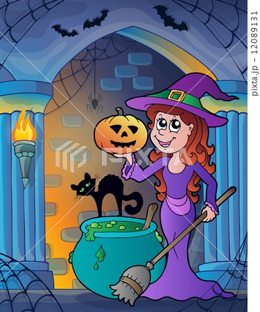 Wall alcove with Halloween theme 4 Wall alcove with Halloween theme 4 12089131