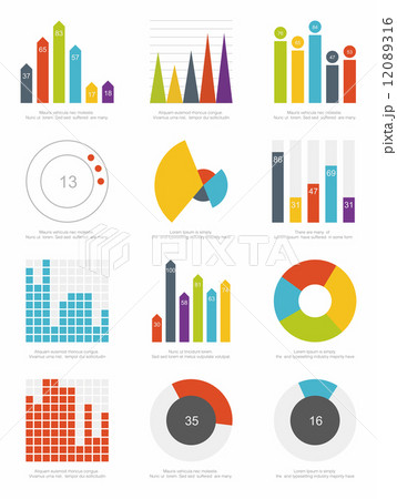 set of infographics elements set of infographics elements 12089316
