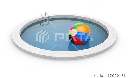 Pool with toy ball 12090121