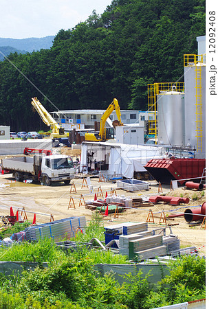 発電所の建築現場 12092408