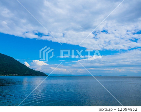 琵琶湖と海津大崎 琵琶湖と海津大崎 12094852