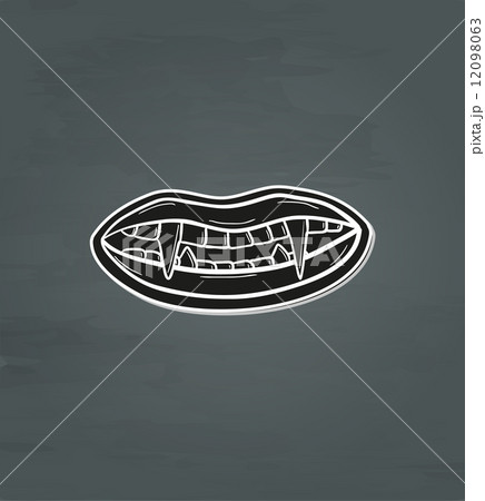 black vampire teeth 12098063