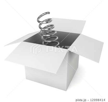 Metal spring come out of the box 12098414